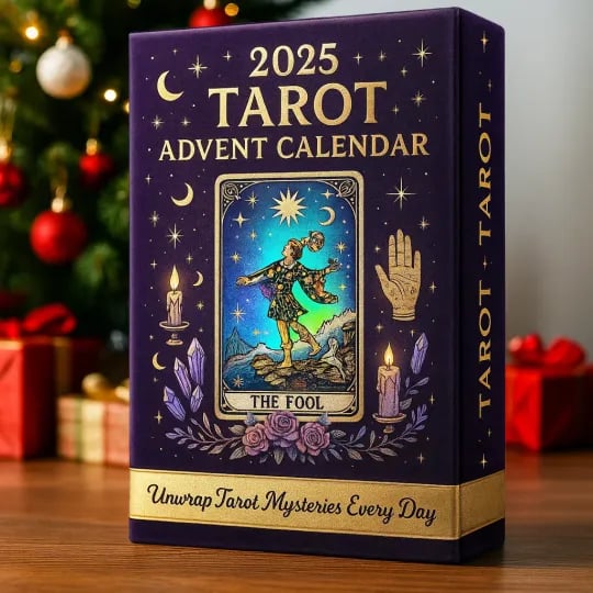 ⏰Last Day Promotion 49% OFF -🎄Tarot Advent Calendar 2025