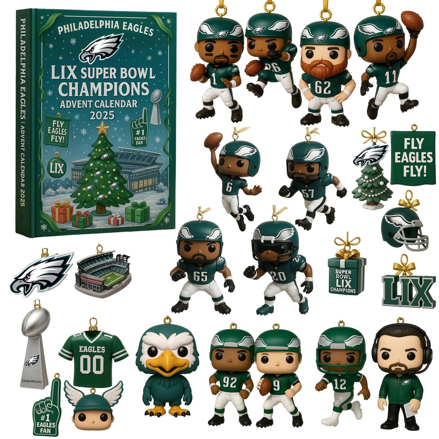 ⏰Last Day Promotion 49% OFF - Philadelphia vs. AFC Champion Advent Calendar 2025