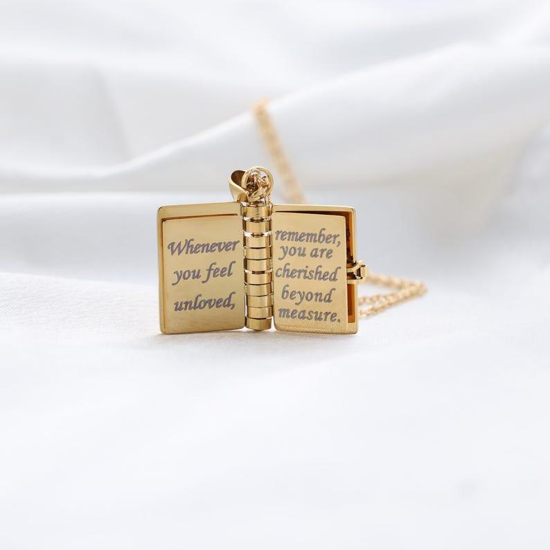 🏆Flash Sale⚡ 50K+ SOLD! ❤️🔥✨My Little Star Book Necklace for Daughter / Son