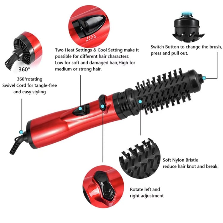 ๐Hot Sale 49% OFF๐ 3-in-1 Hot Air Styler and Rotating Hair Dryer for Dry hair, curl hair, straighten hair