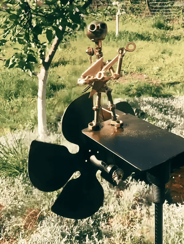 🔥Last Day: 49% OFF🔥 Handmade Metal Rock Band Windmill