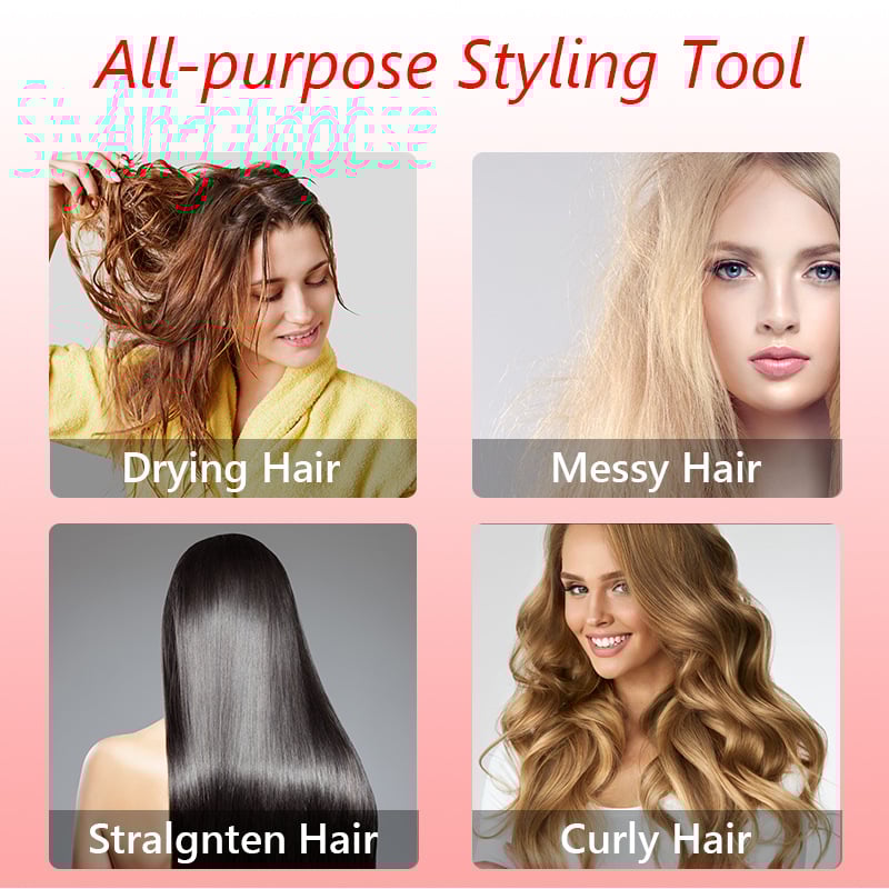 ๐Hot Sale 49% OFF๐ 3-in-1 Hot Air Styler and Rotating Hair Dryer for Dry hair, curl hair, straighten hair