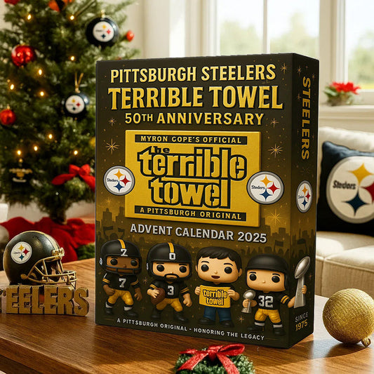 ⏰Last Day Promotion 49% OFF -🏈The PS Team Terrible Towel 50th Anniversary Advent Calendar 2025