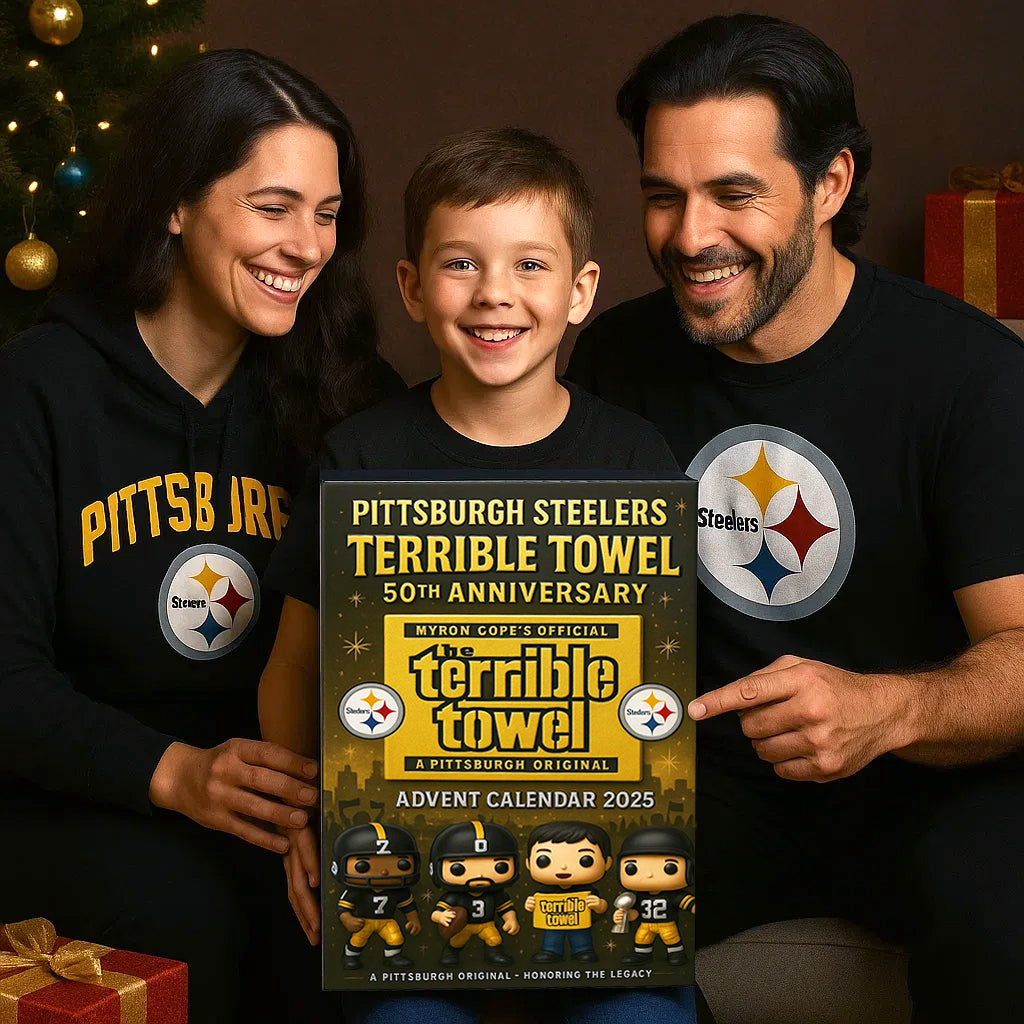 ⏰Last Day Promotion 49% OFF -🏈The PS Team Terrible Towel 50th Anniversary Advent Calendar 2025
