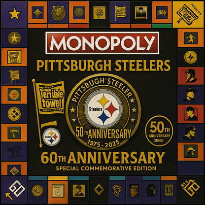 ⏰Last Day Promotion 49% OFF -🏈 Monopoly: PS Team 50th Anniversary Edition