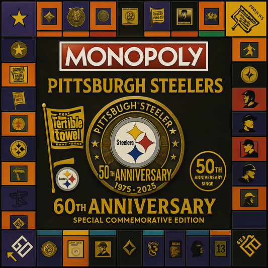 ⏰Last Day Promotion 49% OFF -🏈 Monopoly: PS Team 50th Anniversary Edition