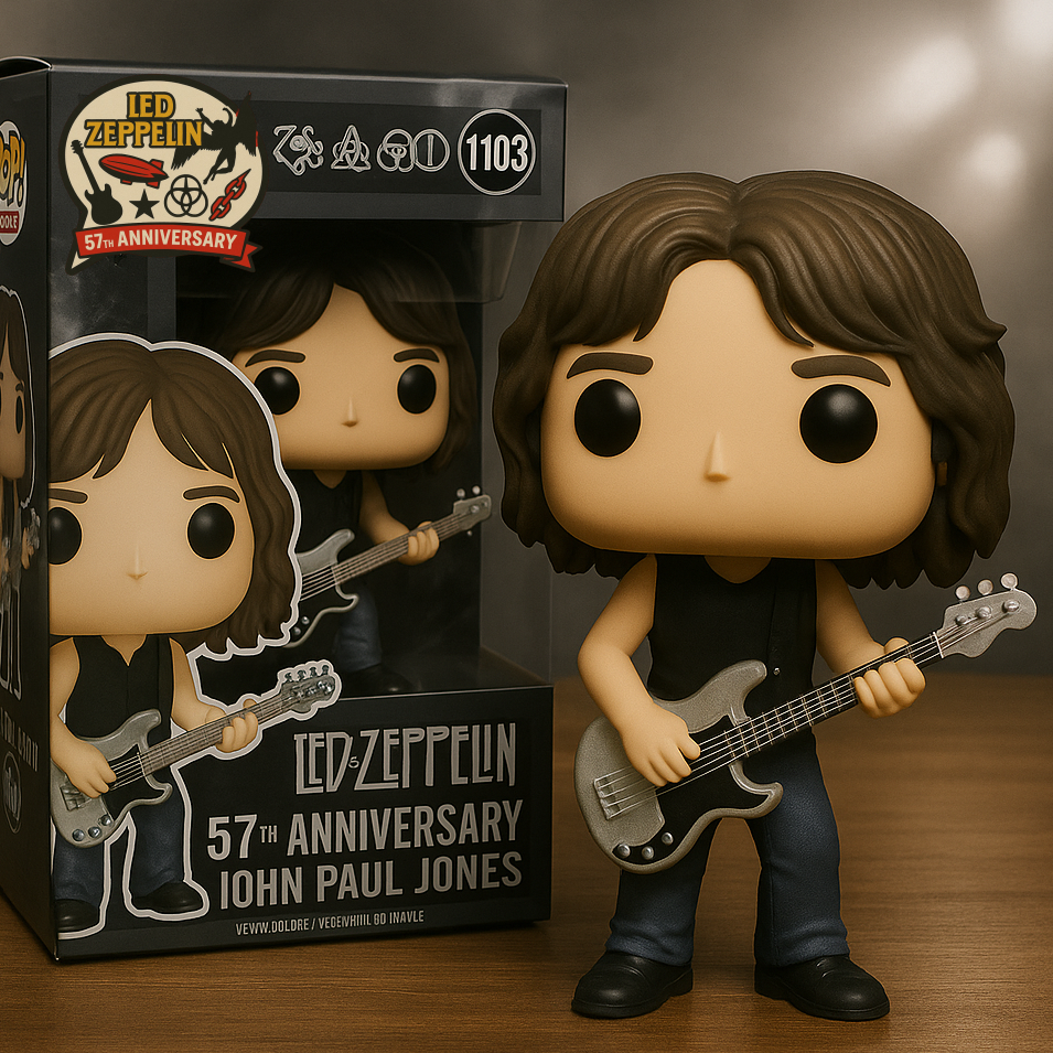 ⏰Last Day Promotion 49% OFF - 🔥Led Zeppelin 57th Anniversary POP Figure!