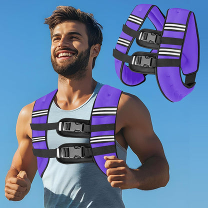 Weighted Vest with Two Adjustment Straps Men Women