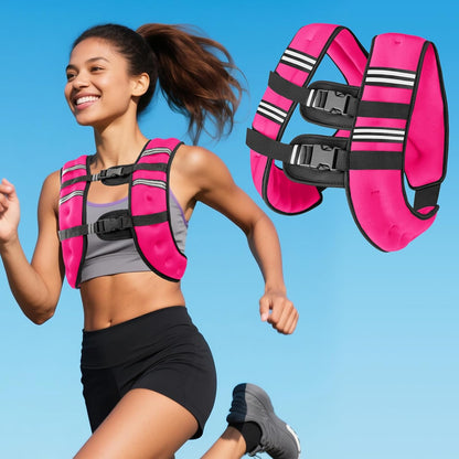 Weighted Vest with Two Adjustment Straps Men Women