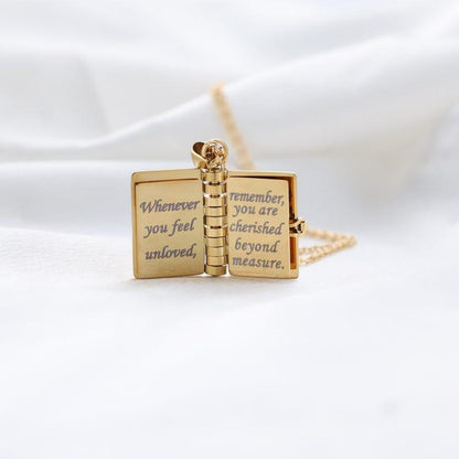 🏆Flash Sale⚡ 50K+ SOLD! ❤️‍🔥✨My Little Star Book Necklace for Daughter / Son