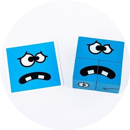 Puzzle Building Cubes