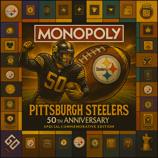 ⏰Last Day Promotion 49% OFF -🏈 Monopoly: PS Team 50th Anniversary Edition 🎲