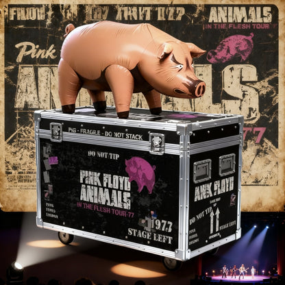 Pink F-loyd The Pig Statue