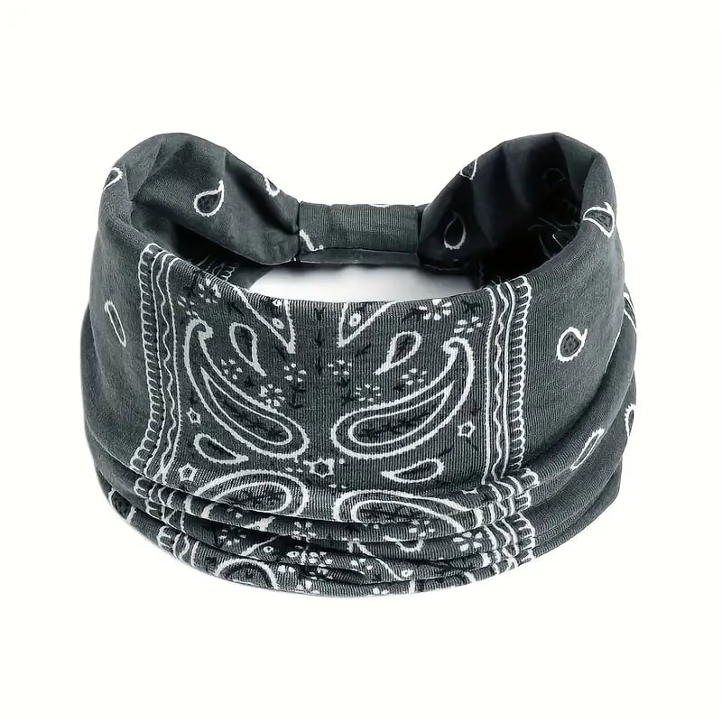 🎁Last Day 🎉Boho Paisley Printed Wide HeadBand