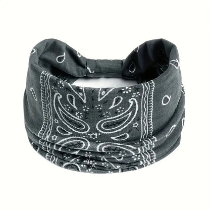 🎁Last Day 🎉Boho Paisley Printed Wide HeadBand