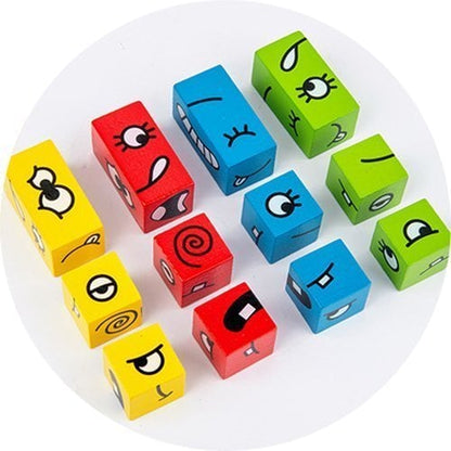 Puzzle Building Cubes