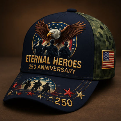 Eagle & Liberty – United States 250th Anniversary Hat🎁