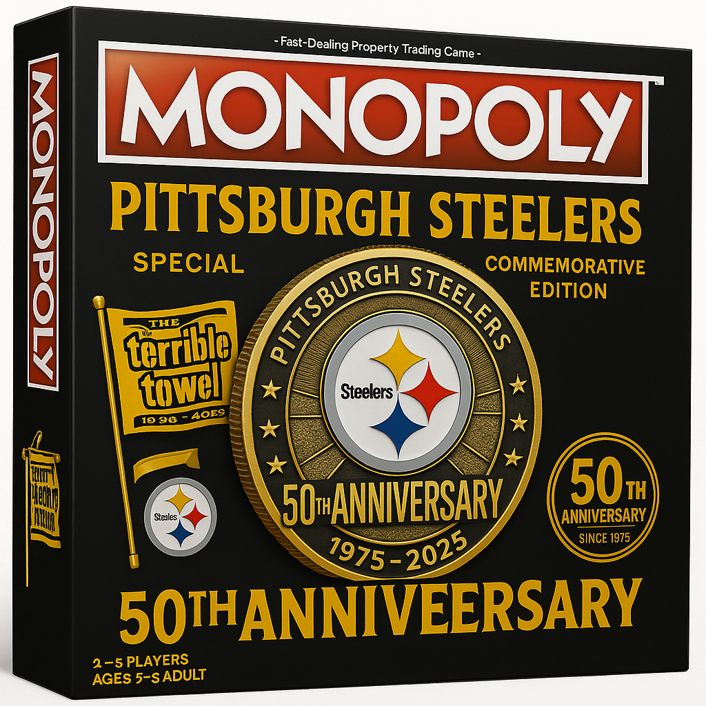 ⏰Last Day Promotion 49% OFF -🏈 Monopoly: PS Team 50th Anniversary Edition