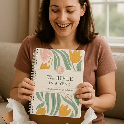 🔥LAST DAY 49% OFF -🙏🏼The Bible In A Year: A 52-Week Journey Through God's Word(✨Hardcover)