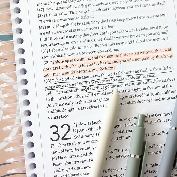 🔥LAST DAY 49% OFF -🙏🏼The Bible In A Year: A 52-Week Journey Through God's Word(✨Hardcover)
