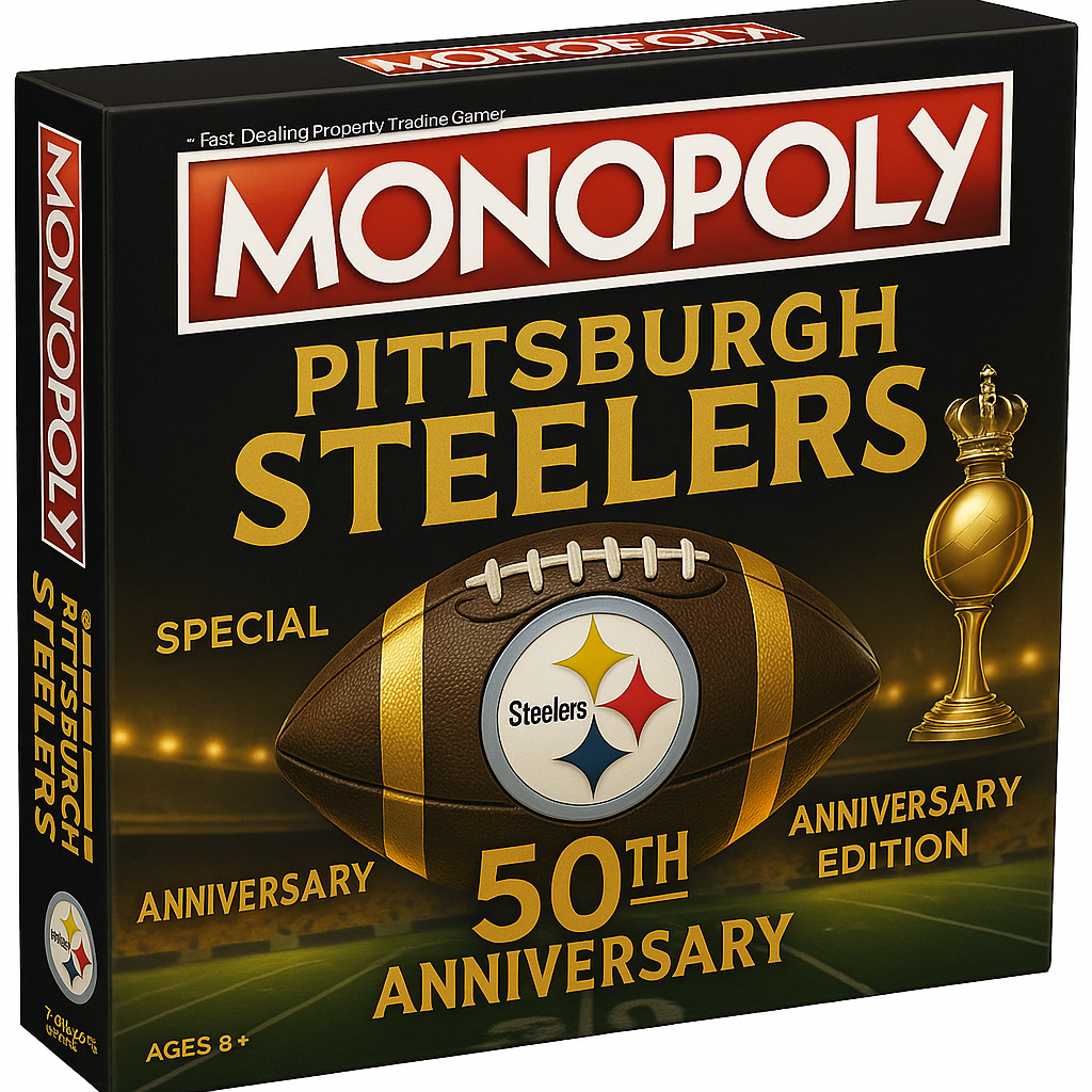 ⏰Last Day Promotion 49% OFF -🏈 Monopoly: PS Team 50th Anniversary Edition 🎲