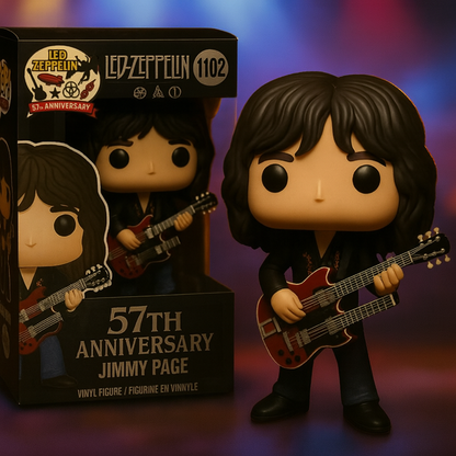 ⏰Last Day Promotion 49% OFF - 🔥Led Zeppelin 57th Anniversary POP Figure!